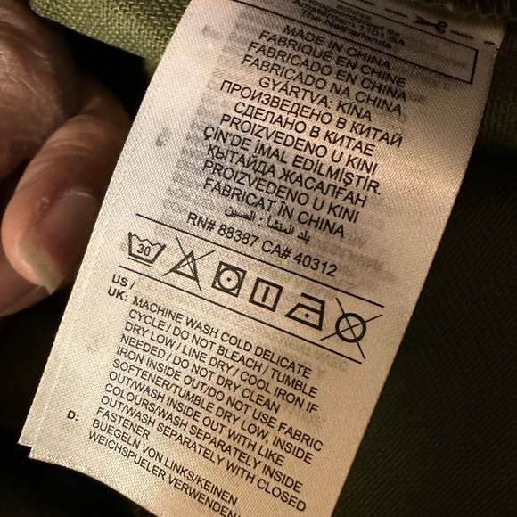 Adidas x Ivy Park Twill Heavyweight Jacket Green & Black Houndstooth Sz S NWT - Picture 13 of 17